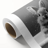 Bathroom Framed Art - Charming Bunny in Bathtub