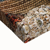 Large black and white landscape art painting of Egyptian scenery on stretched canvas, suitable for bedroom wall decor.