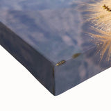 Large art of an Ethiopian landscape in black and white on stretched canvas, suitable for bedroom wall decor.