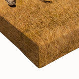 Large art of a serene Tanzanian landscape in black and white on stretched canvas, suitable for bedroom wall decor.