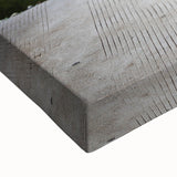 Black and white landscape art painting of Tibetan mountains on stretched canvas, ideal for bedroom wall art.