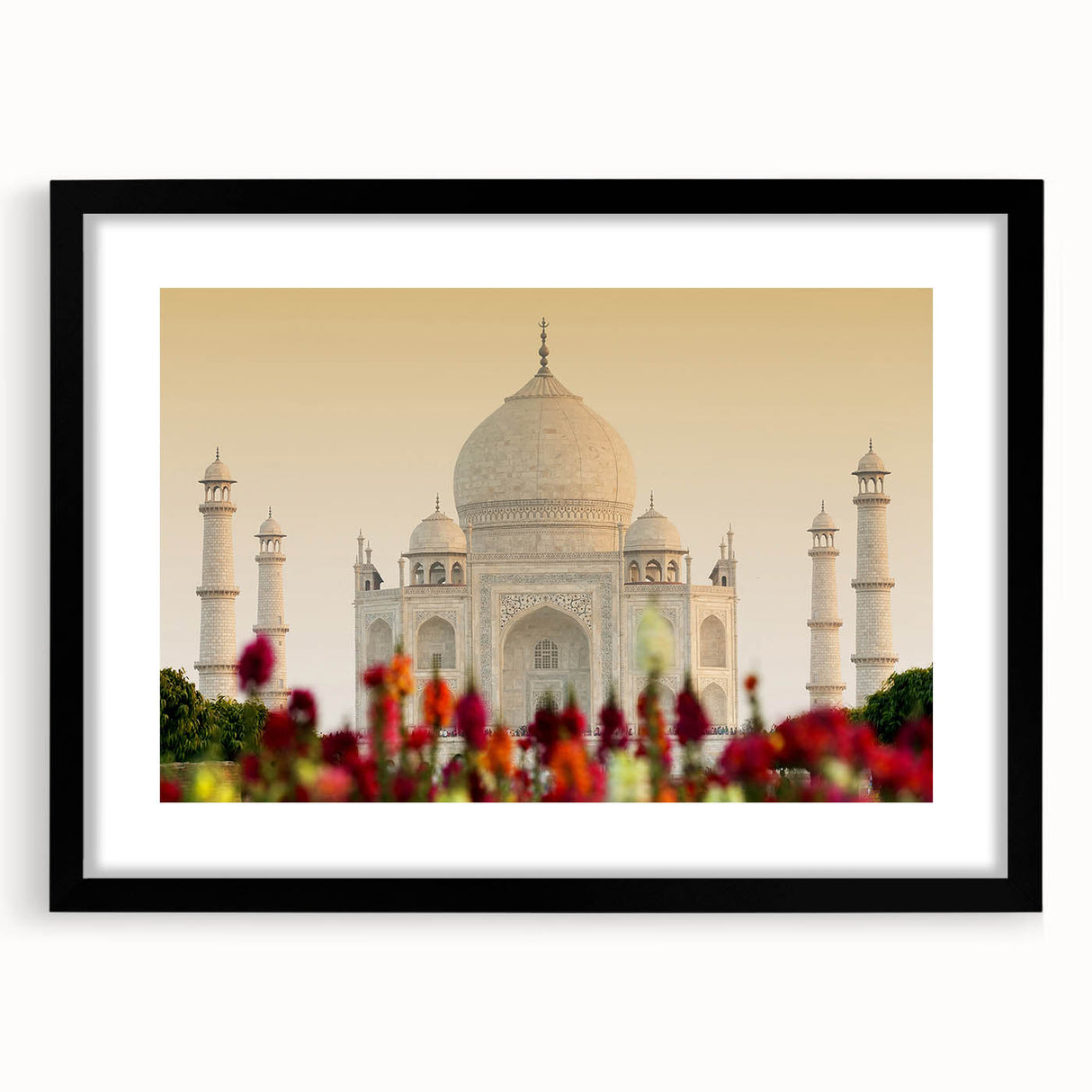 Extra large, textured abstract art print featuring vibrant, colorful strokes, ideal for living room decor.