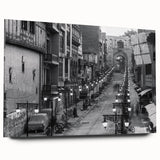 Large abstract wall art depicting a serene Pakistani landscape in muted earth tones on acrylic glass.