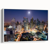 Vintage poster art of a scenic Philippine landscape on a framed canvas, featuring vibrant colors.