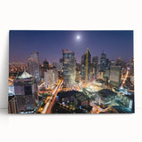 Black and white stretched canvas of a serene Philippine landscape, ideal for kitchen wall art or bedroom.