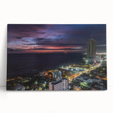 Black and white stretched canvas of Sri Lanka scenery, ideal for kitchen wall art or bedroom ambiance.