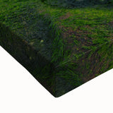 Black and white landscape art painting of a Taiwanese mountain range on stretched canvas, ideal for bedroom wall art.