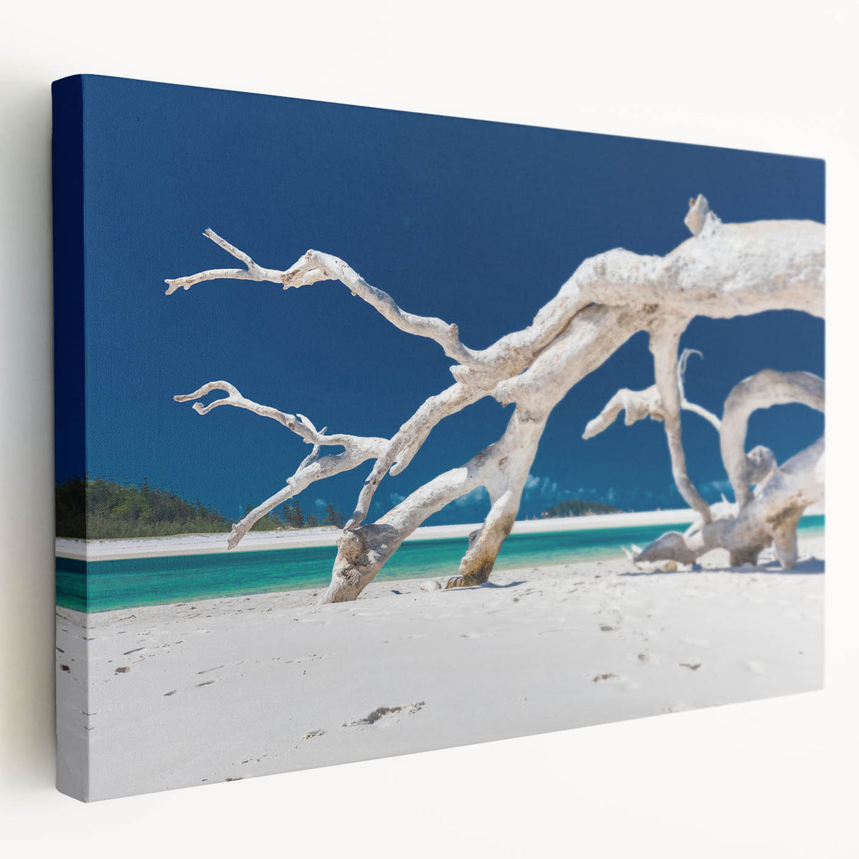 Large wall art depicting the Australian scenery on stretched canvas, featuring earthy tones, ideal for kitchen wall decor.