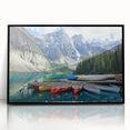 Large abstract wall art depicting Alberta's scenery in muted earth tones on a framed acrylic.