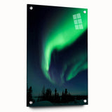 Acrylic print of a large abstract depiction of Manitoba scenery in earth tones, suitable for bedroom or dining room decor.