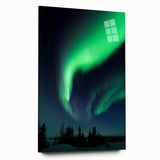 Large abstract wall art of Manitoba scenery in muted earth tones on acrylic glass, ideal for bedroom or dining room decor.