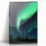 Mid-century modernist art of Manitoba scenery in muted earth tones on a framed acrylic, ideal for nursery wall decor.