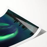 Extra large wall art featuring line art flowers in soft pastel shades on a rolled print, ideal for large living room decor.