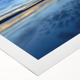 Art deco poster of Northwest Territories scenery on rolled canvas, suitable for dining room wall art.