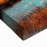 Large black and white landscape art painting of Nova Scotia on stretched canvas, suitable for bedroom wall art.