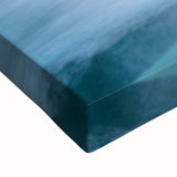 Large art of a black and white landscape painting of Ontario on stretched canvas, ideal for bedroom wall decor.