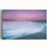 Black and white photograph of Ontario scenery on large stretched canvas, suitable for kitchen wall art.