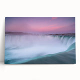 Black and white photograph of Ontario, Canada scenery on stretched canvas, ideal for kitchen wall art.