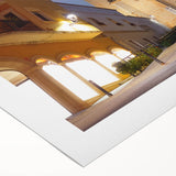 Art deco poster featuring a vibrant scene of El Salvador on rolled canvas, ideal for dining room wall art.