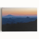 Black and white stretched canvas featuring a detailed map of Honduras, ideal for kitchen wall art.