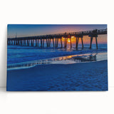 Black and white photograph of Central America scenery on stretched canvas, suitable as large kitchen wall art.