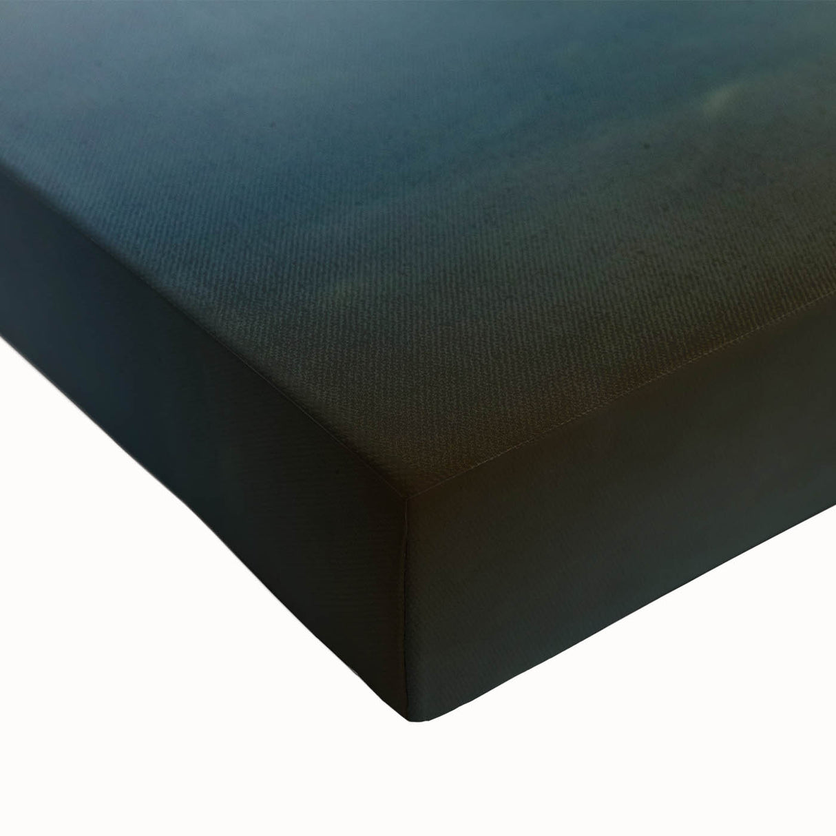 Large art depicting a black and white Austrian landscape on stretched canvas, suitable for bedroom wall decor.