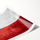 Extra large rolled print of line art flowers in muted colors, ideal for large living room wall art.