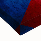 Black and white landscape art painting of a Czech Republic scene on stretched canvas, ideal for bedroom wall art.