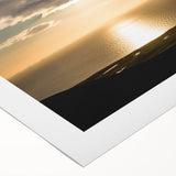 Art deco poster featuring a serene Lake District scene in muted earth tones on rolled canvas, ideal for dining room decor.