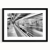 Abstract art print of Piccadilly with vibrant colors on a textured, extra large canvas, ideal for living room decor.