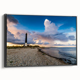 Black and white framed canvas of a vintage Estonian landscape, ideal for bedroom wall art.