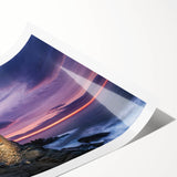 Extra large wall art featuring line art flowers in muted tones on rolled print, suitable for large living room spaces.