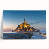 Black and white large art print of a French scenery on stretched canvas, ideal for kitchen wall art.
