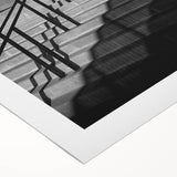 Art deco poster of a South France scenery in muted earth tones on rolled canvas, ideal for dining room wall art.