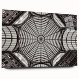 Large abstract depiction of Naples, Italy in muted earth tones on acrylic glass, suitable for bedroom or dining room decor.