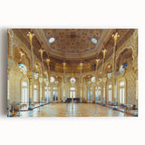 Black and white stretched canvas of Porto scenery, ideal for kitchen wall art or bedroom ambiance.