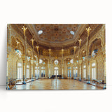 Black and white stretched canvas of Porto scenery, ideal for kitchen wall art.