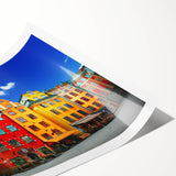 Extra large wall art featuring line art flowers in black on a white background, ideal for large living room decor.