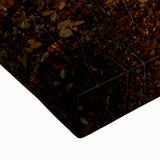 Large art depicting a black and white landscape painting of a serene Ukrainian scenery on stretched canvas.