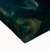 Black and white landscape art painting of Baja California on stretched canvas, ideal for bedroom wall art.