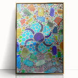 Framed acrylic print of Cabo San Lucas scenery in gold tones, ideal for modern art wall decor.