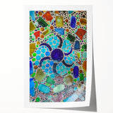 Rolled print of Cabo San Lucas scenery with vibrant ocean and sky colors, ideal for art wall dining room.