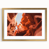 Extra large, textured abstract art print depicting Middle Eastern scenery in muted earth tones on a framed canvas.