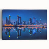 Black and white canvas print of a Middle Eastern cityscape, ideal for kitchen wall art.