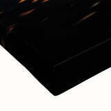 Black and white landscape art painting of Burj Al Arab on stretched canvas, ideal for bedroom wall art.