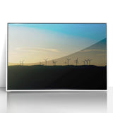 Art deco poster of a vibrant Rio de Janeiro skyline on framed acrylic, suited for modern art wall decor or nursery.