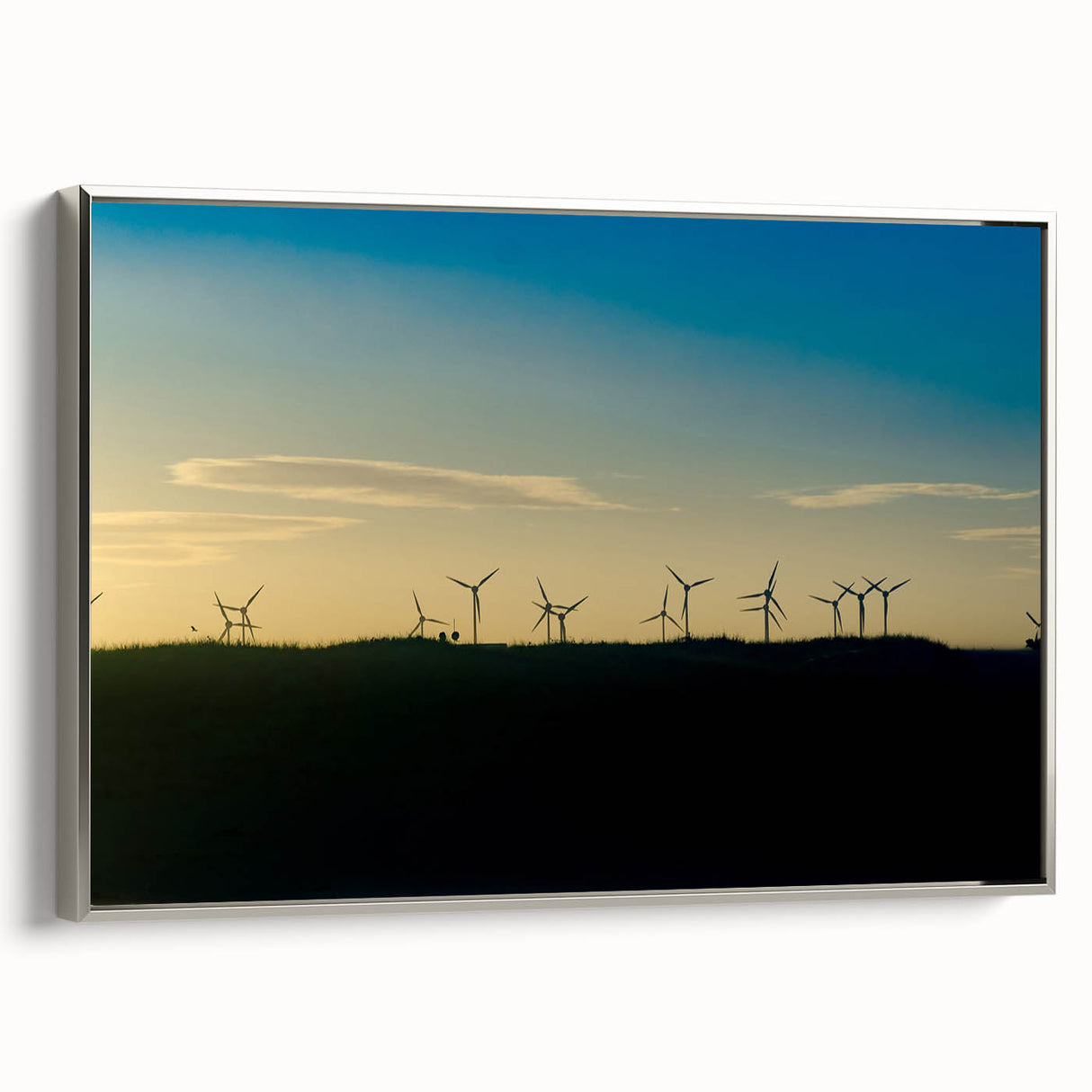 Landscape art painting of a Brazilian scene in vibrant colors on a framed canvas, ideal for living room decor.