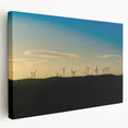Side view of a stretched canvas featuring a vibrant landscape of a Brazilian rainforest, ideal for kitchen wall art.