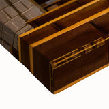 Large art of an Ecuadorian landscape in black and white on stretched canvas, ideal for bedroom wall decor.