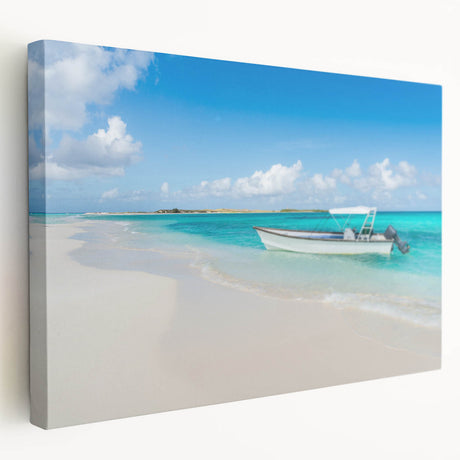 Large canvas display of a Venezuelan landscape in muted earth tones, ideal for kitchen wall art.